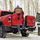 Illustration for article titled The 2019 Ram 1500 Gets a Wacky Asymmetrically Split Swing-Away Tailgate